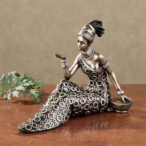 black figurines|black figurines for women.